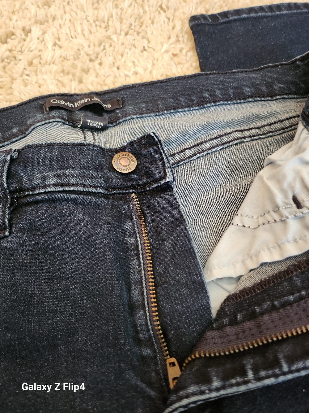 Calvin Klein Jeans Dark Indigo Denim Jeans
